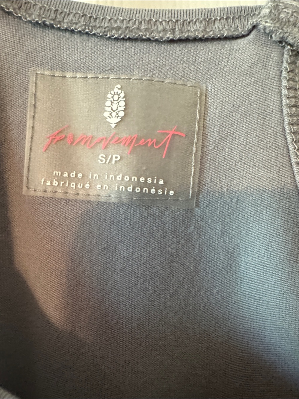 Free People Charcoal Gray romper - Picture 2 of 5